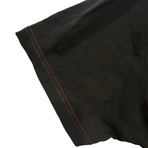 Evisu Lucky Black Graphic Red T-Shirt Size XXL - Picture 4 of 7